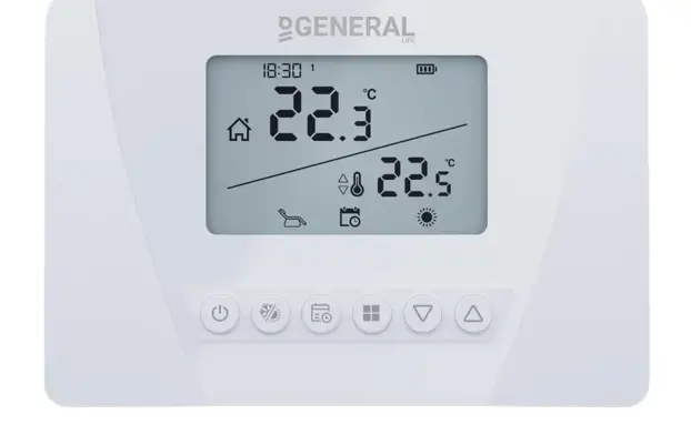 GENERAL Life ARUNA 300S Wired Room Thermostat