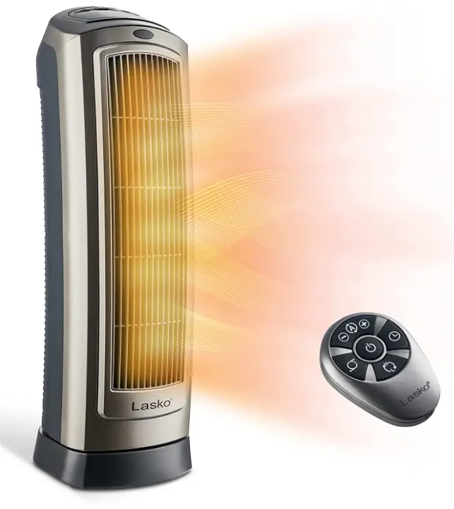 Lasko Oscillating Digital Ceramic Tower Heater