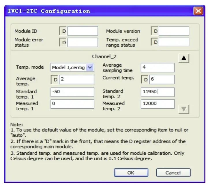 Changing CH2 characteristic