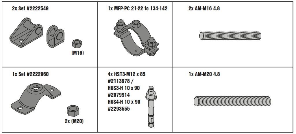 HILTI MFP Series Fixed Points and Sliders - Fig3