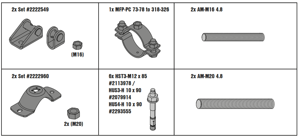HILTI MFP Series Fixed Points and Sliders - Fig7