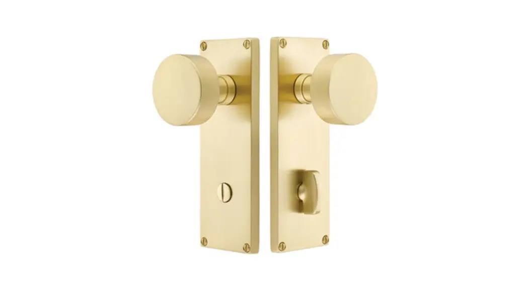 Emtek Thumbturn Privacy Non-keyed Style Lock Installation Guide Emtek Thumbturn Privacy Non-keyed Style Lock Installation Guide