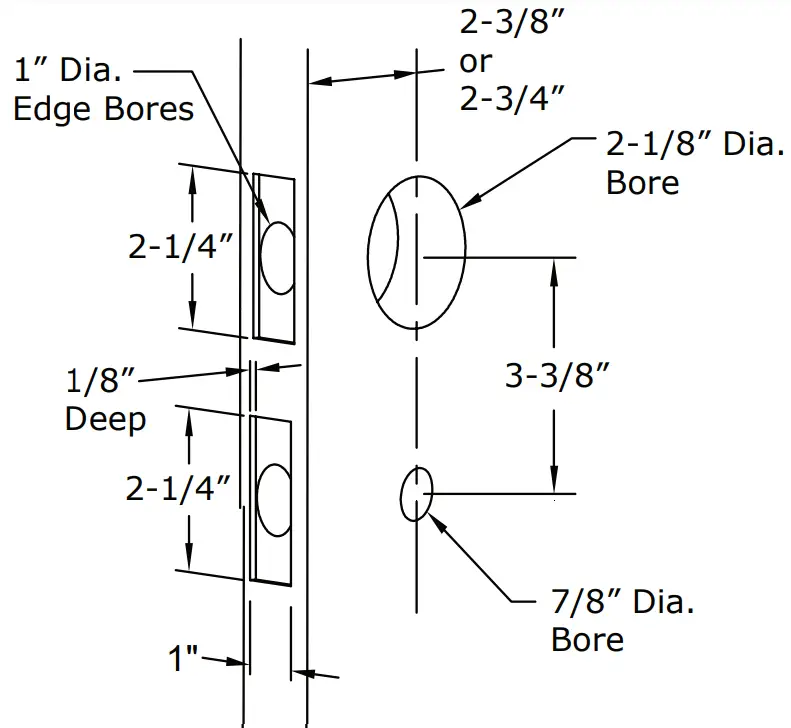 EMTEK Thumbturn Privacy Non-Keyed Style Lock fig 1