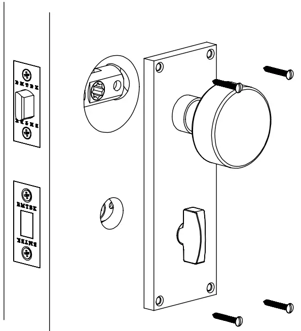 EMTEK Thumbturn Privacy Non-Keyed Style Lock fig 5