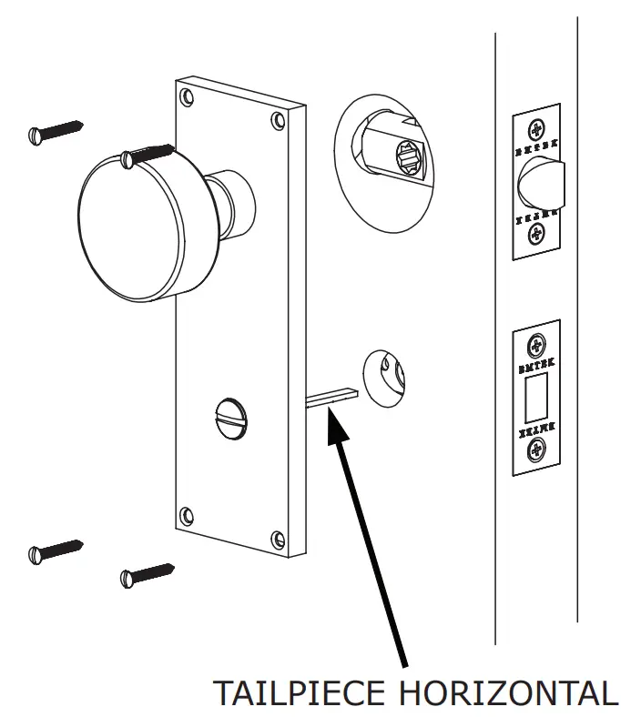 EMTEK Thumbturn Privacy Non-Keyed Style Lock fig 6