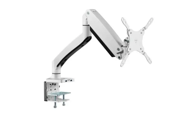 Siig 04-1349a Heavy Duty Gas Spring Aluminum Desk Monitor Arm Installation Guide Siig 04-1349a Heavy Duty Gas Spring Aluminum Desk Monitor Arm Installation Guide