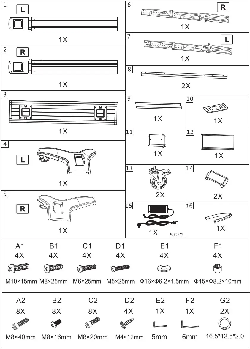 multibrackets 7350105213120 M Motorized Public Floorstand Dual Pillar 180 HD - FIGURE 5