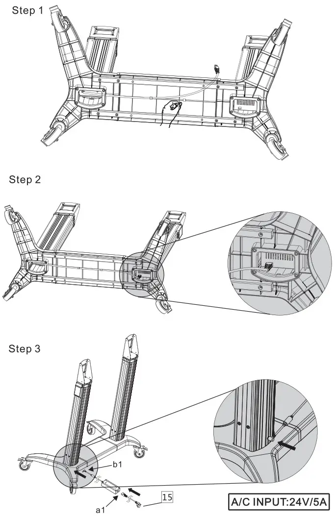 multibrackets 7350105213120 M Motorized Public Floorstand Dual Pillar 180 HD - FIGURE 8