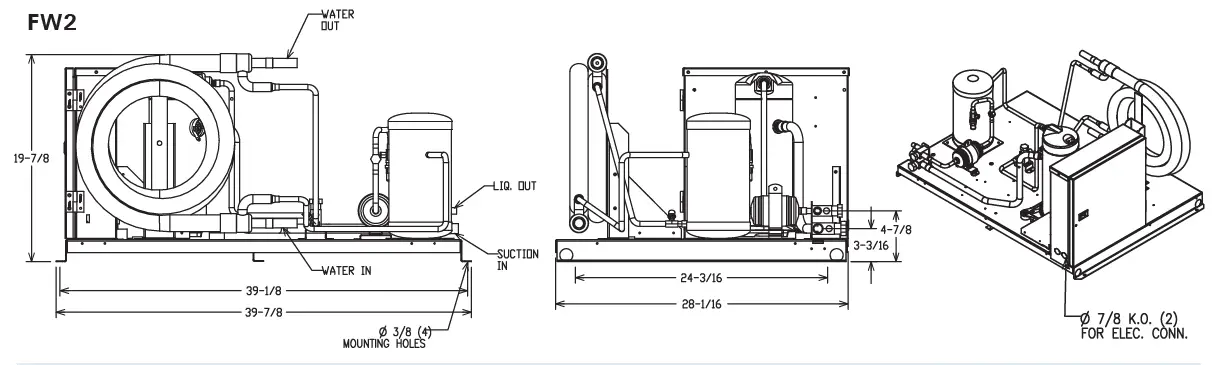 KRAMER-KM-KWC-1120A-Indoor-Water-Cooled-Condensing-Units-fig-11