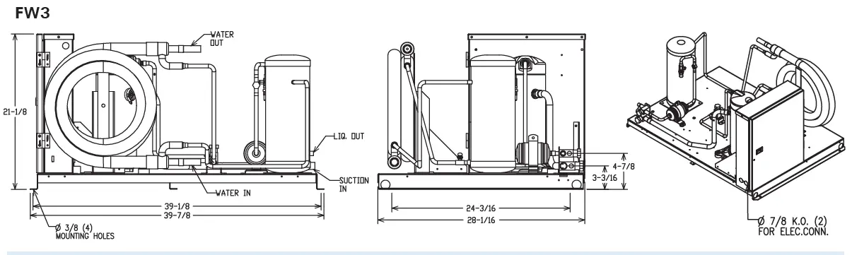 KRAMER-KM-KWC-1120A-Indoor-Water-Cooled-Condensing-Units-fig-12