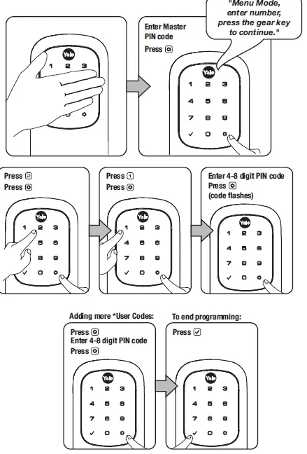 Yale Security ‎YRD226-CBA-0BP Assure Lock Touchscreen owners - 17