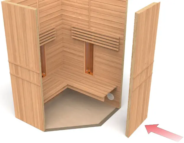 InfraWave RR-130 PENTAGON Infrared Sauna - 13