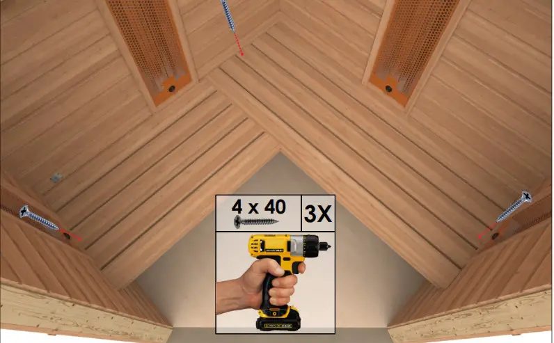 InfraWave RR-130 PENTAGON Infrared Sauna - 15