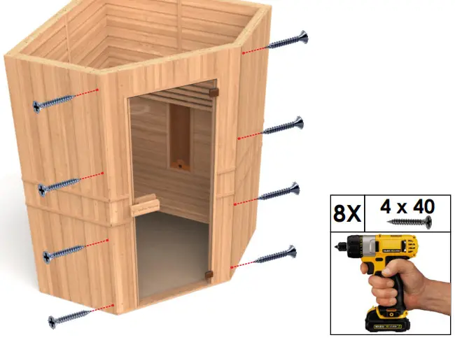 InfraWave RR-130 PENTAGON Infrared Sauna - 17