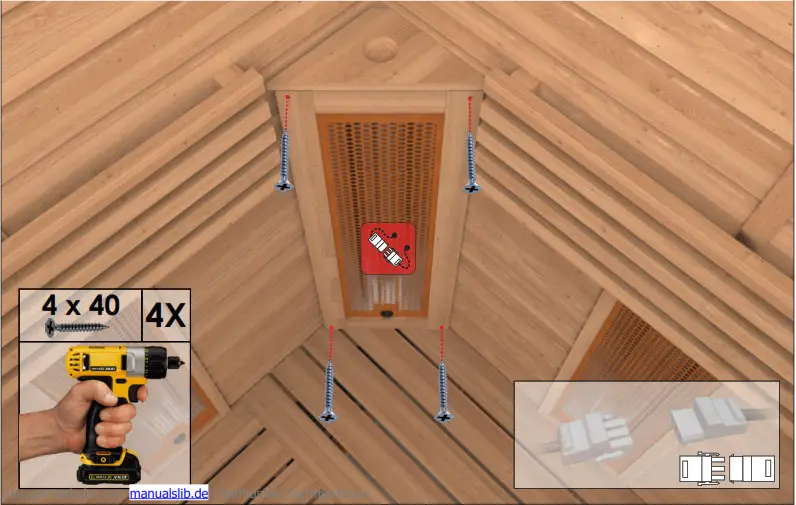 InfraWave RR-130 PENTAGON Infrared Sauna - 18