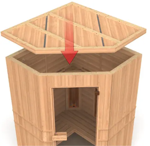 InfraWave RR-130 PENTAGON Infrared Sauna - 19