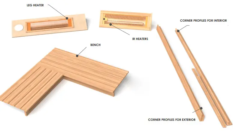 InfraWave RR-130 PENTAGON Infrared Sauna - 2