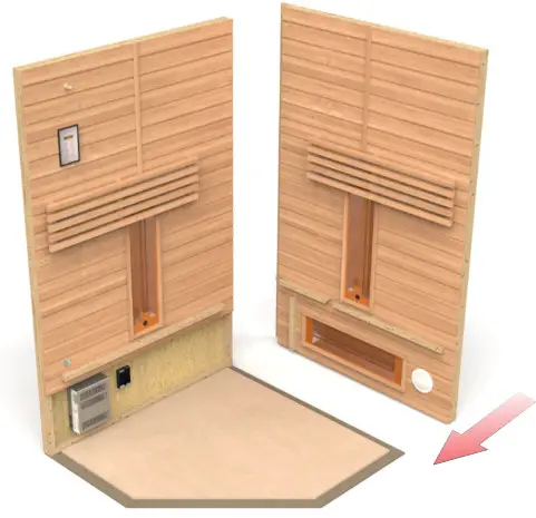 InfraWave RR-130 PENTAGON Infrared Sauna - 4