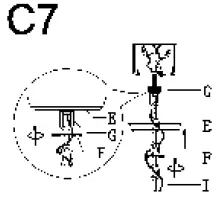 Uolfin EQRREF-LWS23884-47 Natural 3-Light Farmhouse Cage Chandelier 12