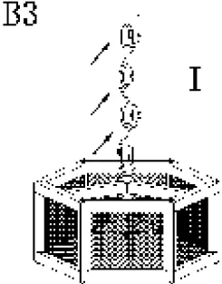 Uolfin EQRREF-LWS23884-47 Natural 3-Light Farmhouse Cage Chandelier 19