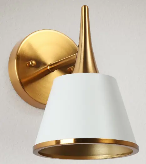 LNC A04976W1 Brass Wall Sconce