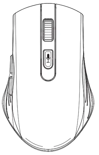 DOSMONO C406 2 4G Wireless Smart Mouse - fig1