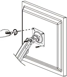 Install Monitors to the Arms