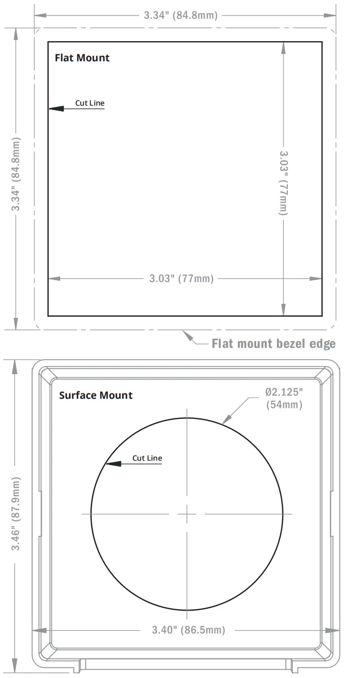 BLUE SEA SYSTEMS M2 OLED Digital Monitor 1833 DC Voltmeter - fig 5