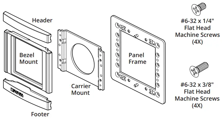 BLUE SEA SYSTEMS M2 OLED Digital Monitor 1833 DC Voltmeter - fig
