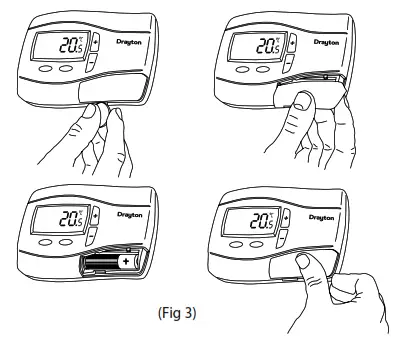 Drayton RF710 Digital Wireless Room Thermostat - fig21