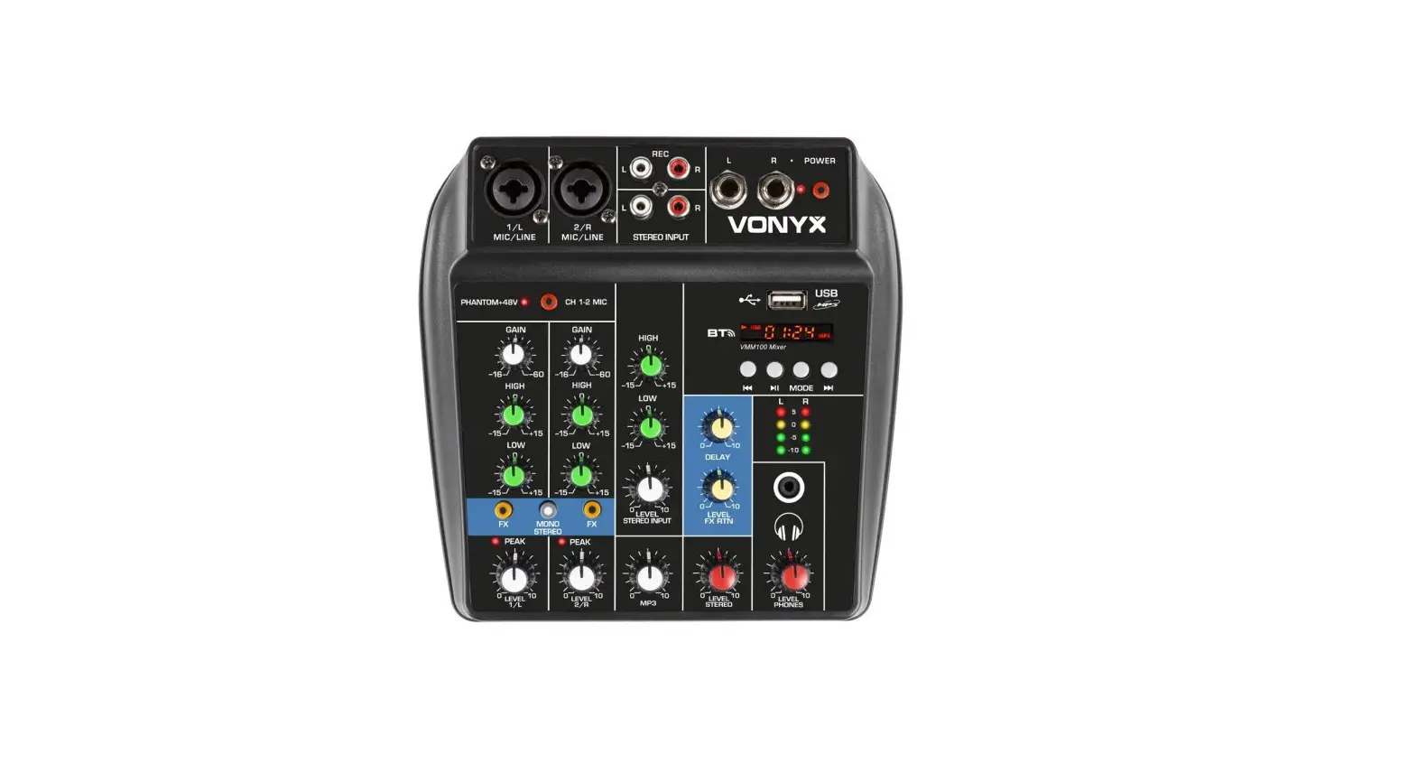 Vonyx Vmm100 Pa Mixer With Usb And Bluetooth Instruction Manual Vonyx Vmm100 Pa Mixer With Usb And Bluetooth Instruction Manual