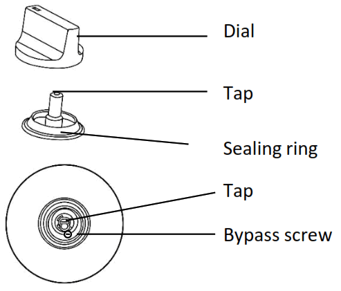 Russell Hobbs RH60GH401SS 59Cm Wide 4-Burner Gas Hob - 8