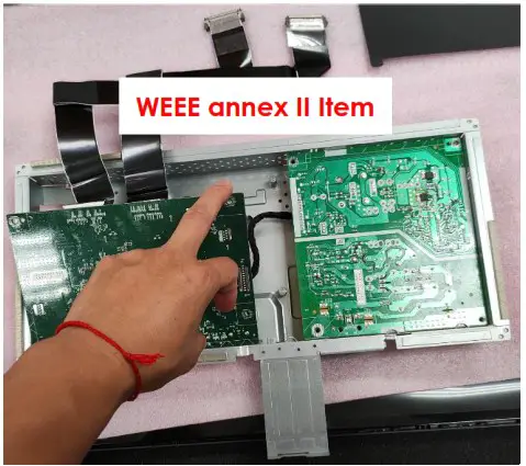 BenQ XL2746K LCD Monitor - Disassembly process 12