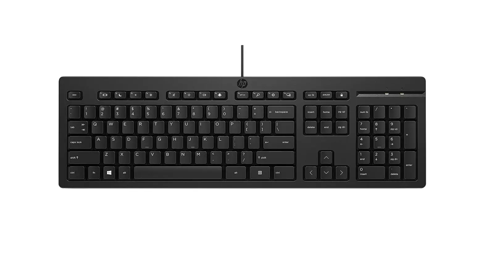 Hp 125 Wired Keyboard (266c9aa) Specifications And User Guide