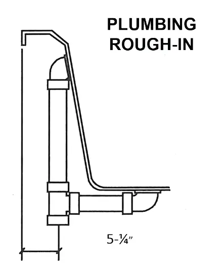 MANSFIELD 3781197 Acrylic Swirl-Way Bathtub 5