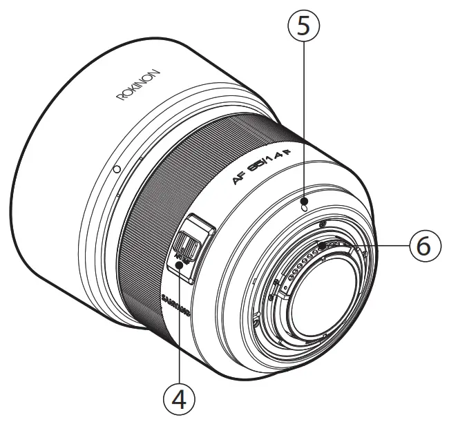 ROKINON 85mm Af Lens for Canon EF ---tyu