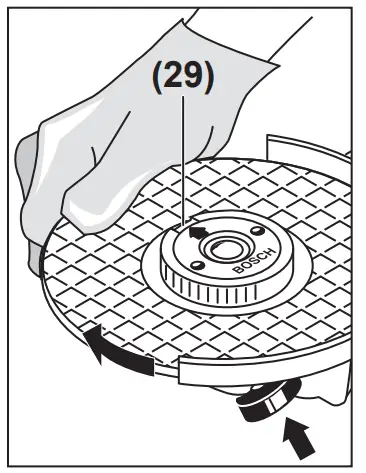 BOSCH GWS 30 230 Head Grinder - Icon