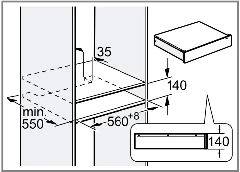 GAGGENAU WS061102 Warming Drawer A03