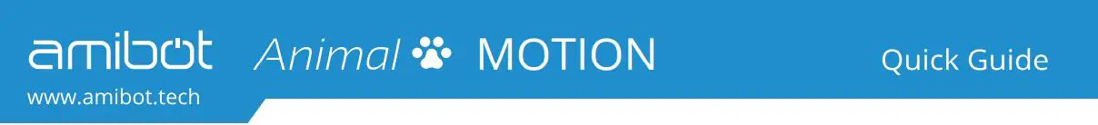 AMIBOT AMIPR000314 Animal Motion Robot Vacuum Cleaner User Guide