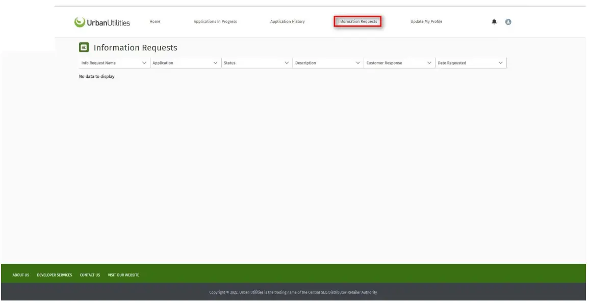 Urban Utilities Developer Services Portal - Figure 15