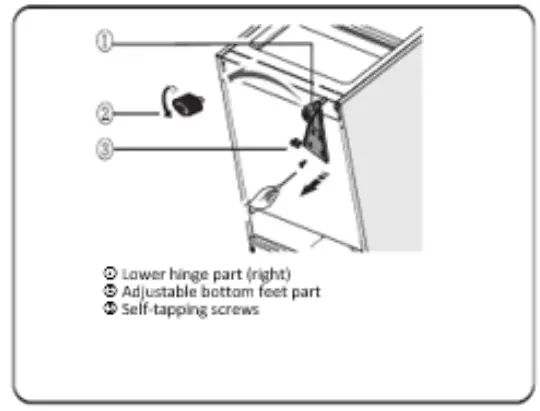 HEINNER HFF-N165F Freezer - parts 8