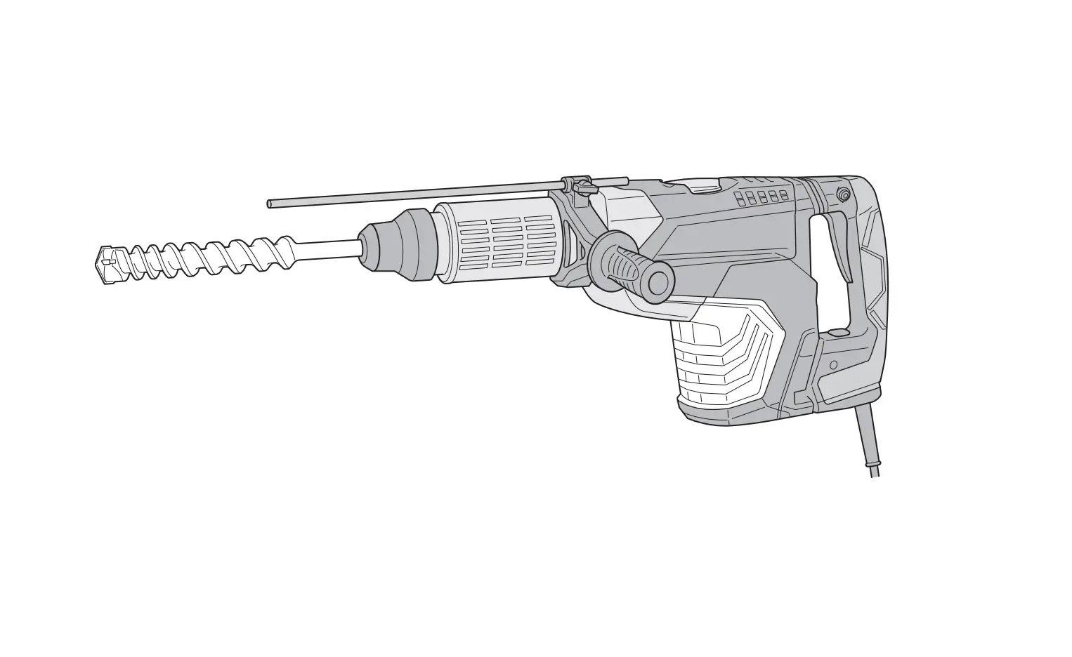 Hikoki Dh 52me Rotary Hammer Instruction Manual