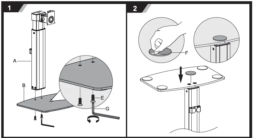 ACT-AC8331-Monitor-Arm-Gas-Spring-1-Screen-FIG-2