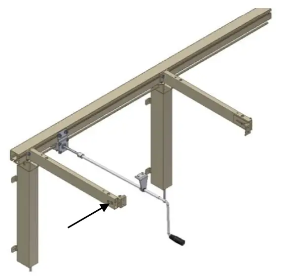 ROPOX FlexiManual Corner Wall Mounted Corner Frame -brackets