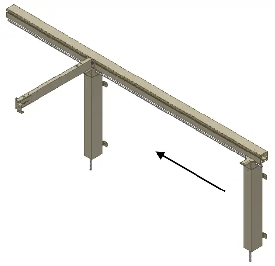 ROPOX FlexiManual Corner Wall Mounted Corner Frame -fitting4