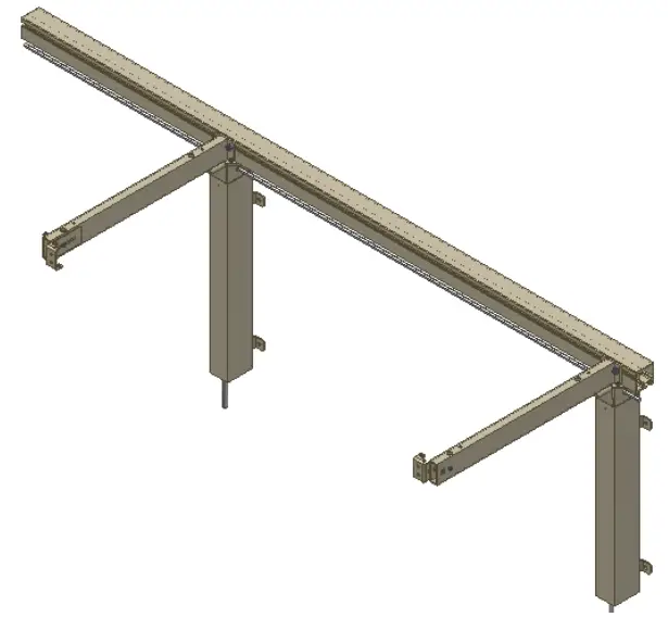 ROPOX FlexiManual Corner Wall Mounted Corner Frame -fitting6