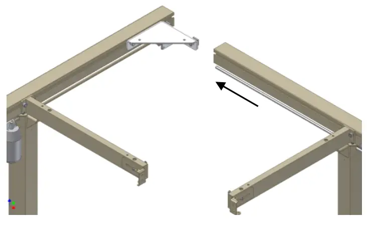 ROPOX FlexiManual Corner Wall Mounted Corner Frame -fitting7