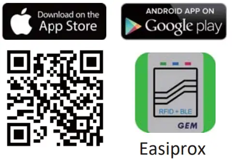 GIANNI DG 360Plus Access Control Proximity Reader - App