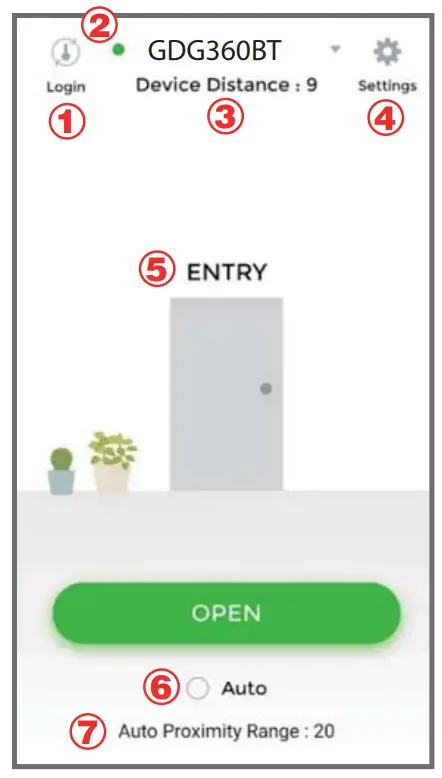 GIANNI DG 360Plus Access Control Proximity Reader - Jumper 1