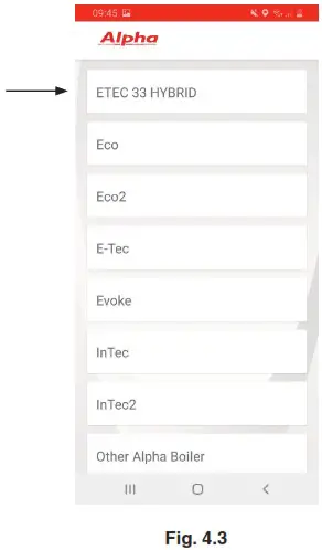 ALPHA Smartech Plus Intelligent WiFi Enabled Thermostat - START UP 3